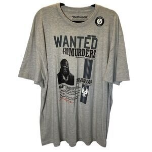 Bethesda Dishonored T Shirt Mens 2XL Wanted For The Murders Gaming Lootcrate NEW